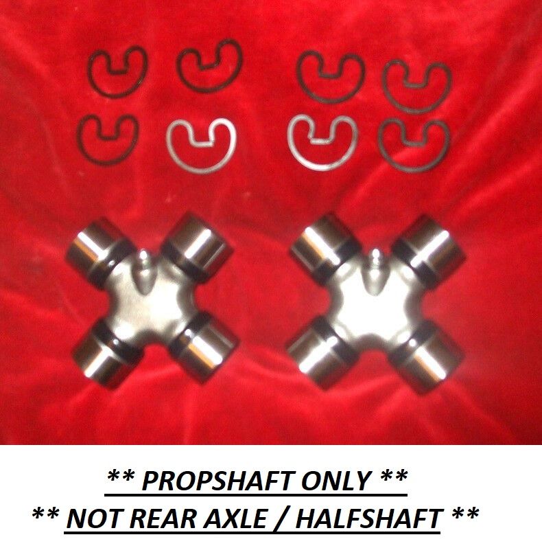 PROPSHAFT UNIVERSAL JOINTS x2 (Bentley T1 T2 T3 & Mulsanne) (1965- 83 Only)